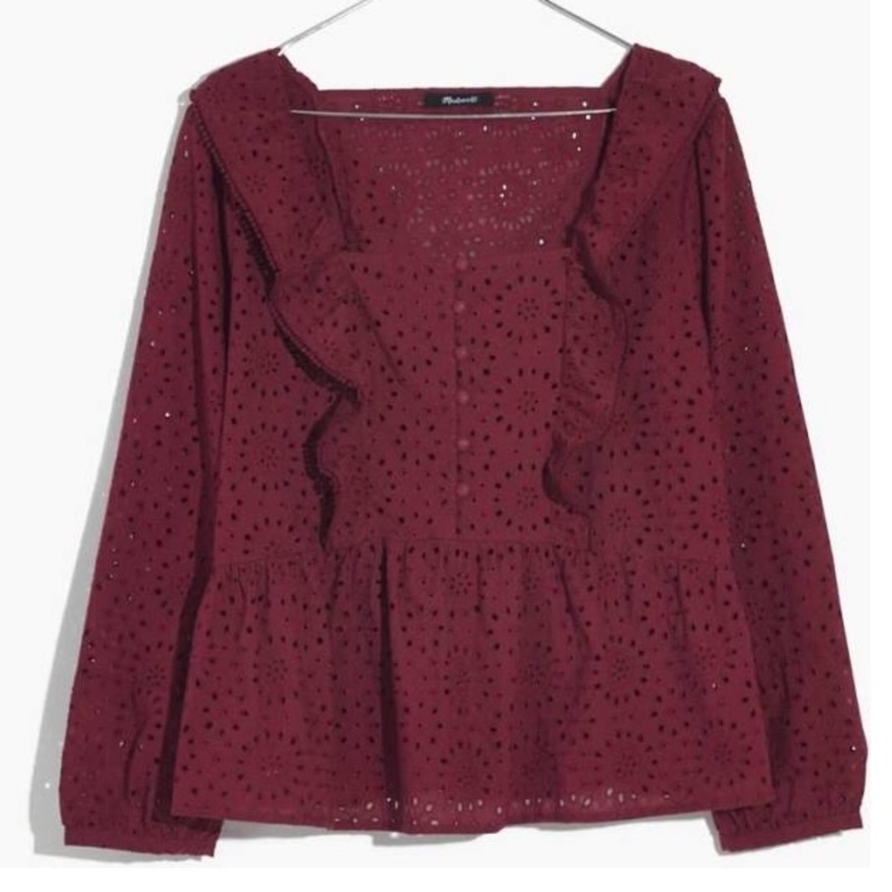 Madewell Eyelet Top